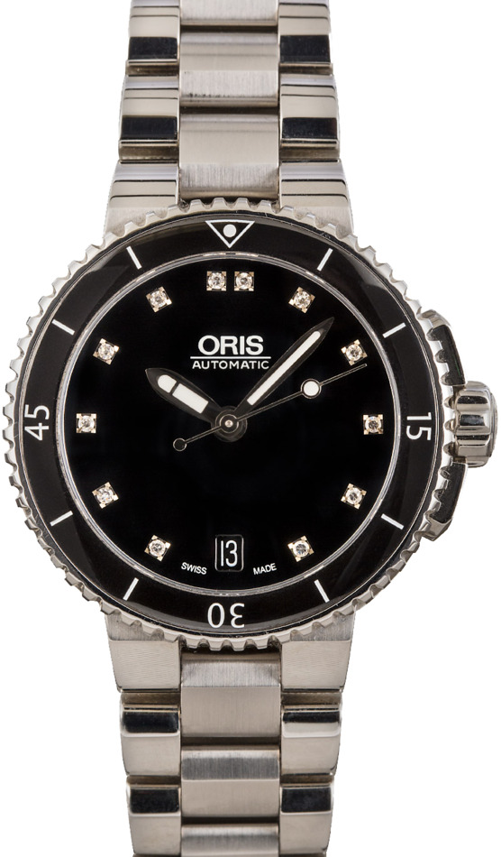 Buy Oris Aquis 01 733 7652 4194 07 8 18 01P Bob s Watches Sku