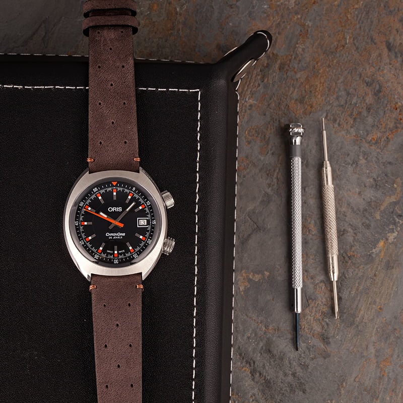 Oris Chronoris Date Black Dial