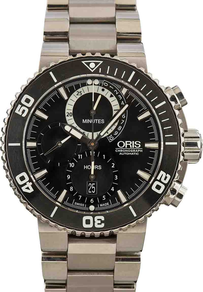 Buy Oris Aquis 01 674 7655 7184 Set Bob s Watches Sku 01 674