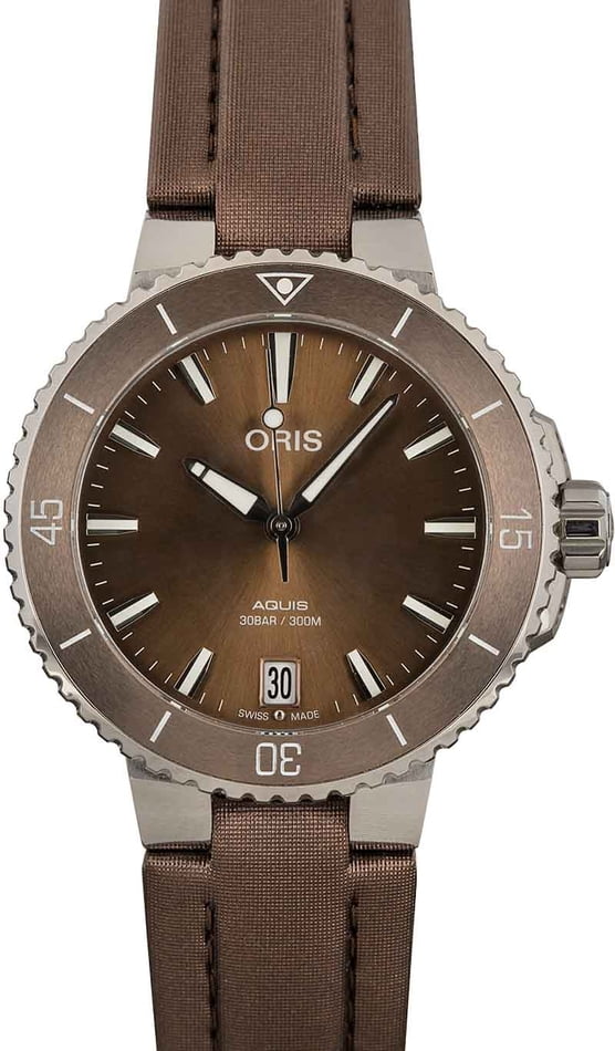 Buy Oris Aquis 01 733 7731 4156 07 3 18 01FC Bob s Watches Sku