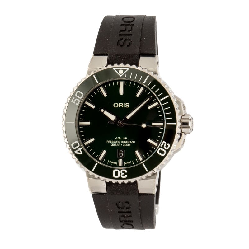 Oris Aquis Date Green Dial & Bezel