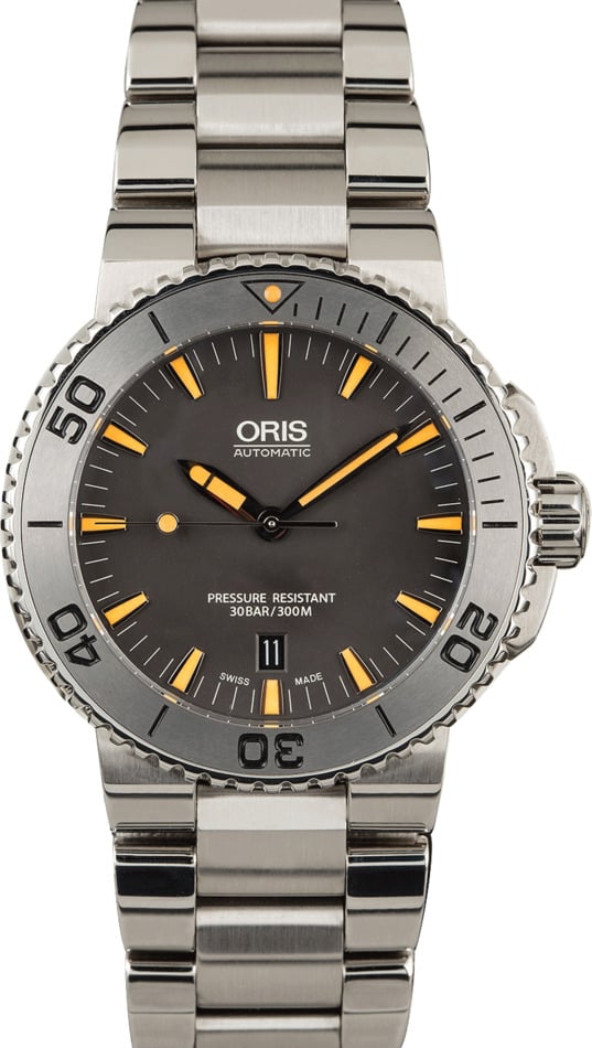 Buy Used Oris Oris 73376534158 Bob s Watches Sku 122404