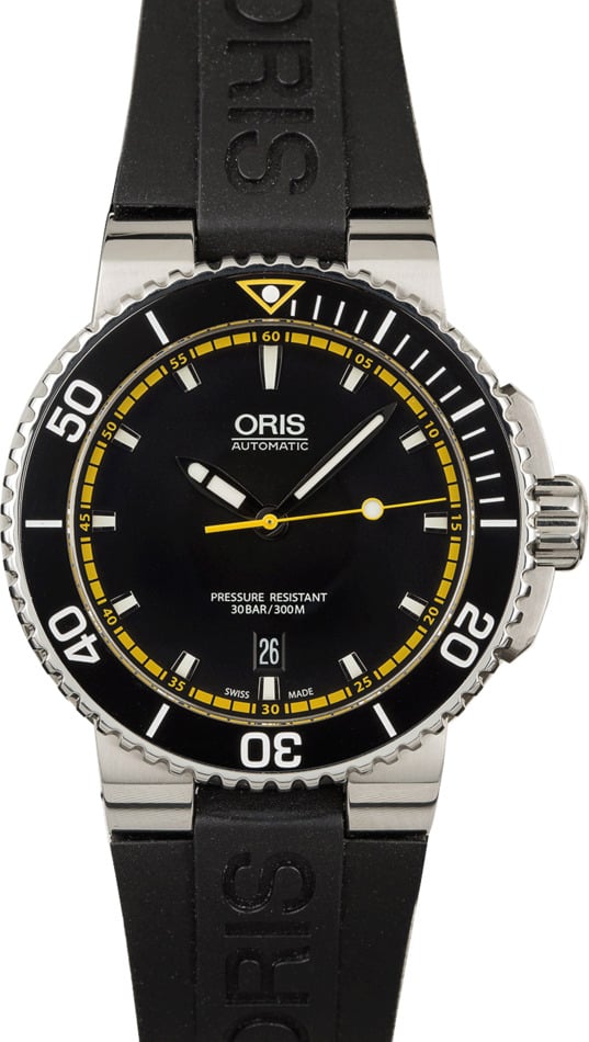 Oris discount aquis yellow