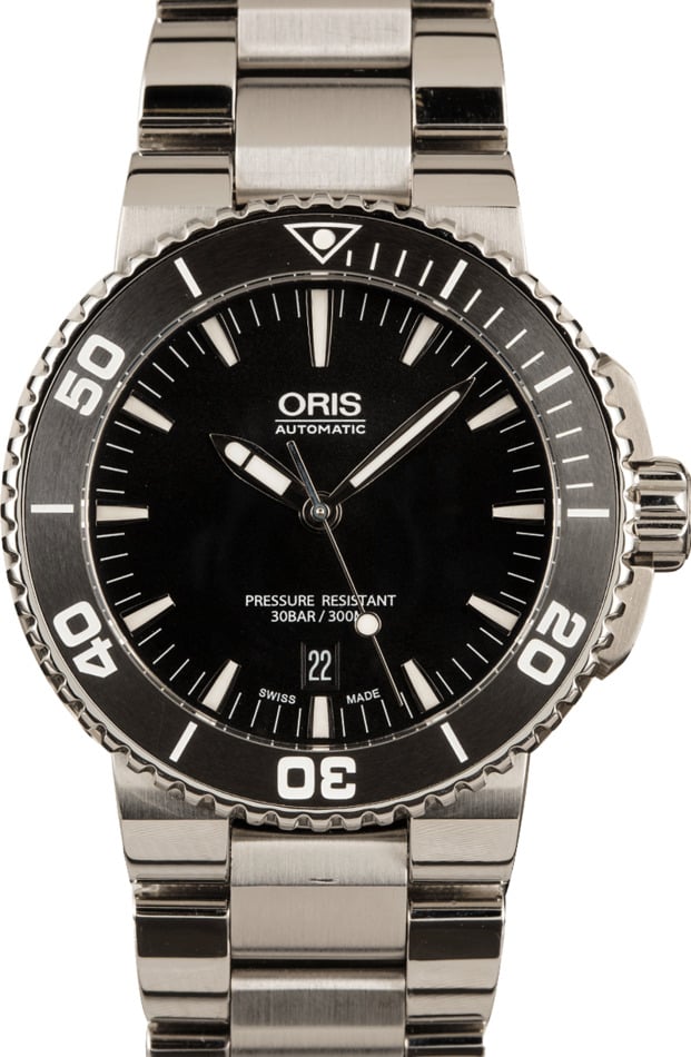 Buy Oris Aquis 01 733 7653 4154 07 8 26 01PEB Bob s Watches