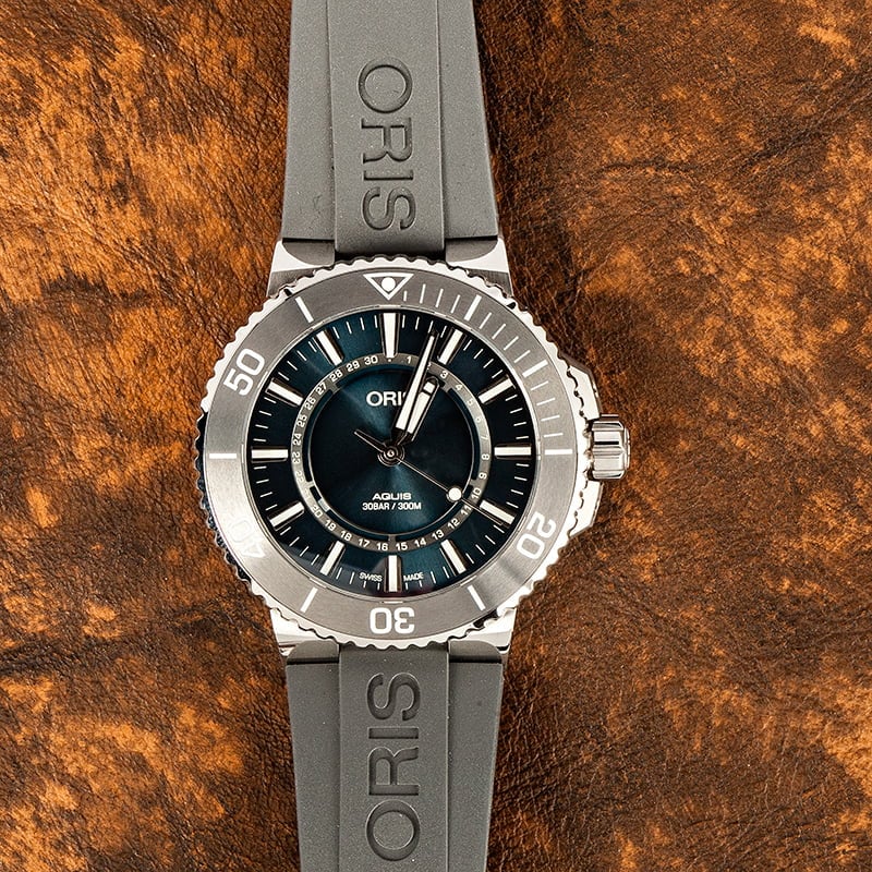 Oris Aquis Source Of Life Limited Edition Rubber Strap