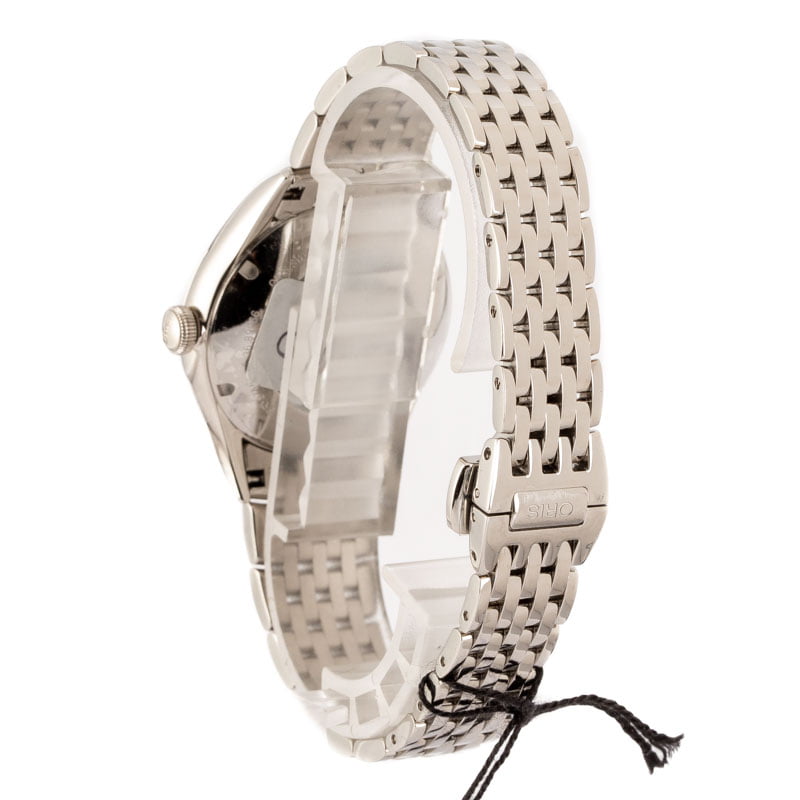 Ladies Oris Artelier Skeleton Stainless Steel