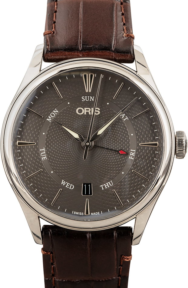 Buy Like New Oris Artelier 01 755 7742 4053 07 5 21 65FC Bob s