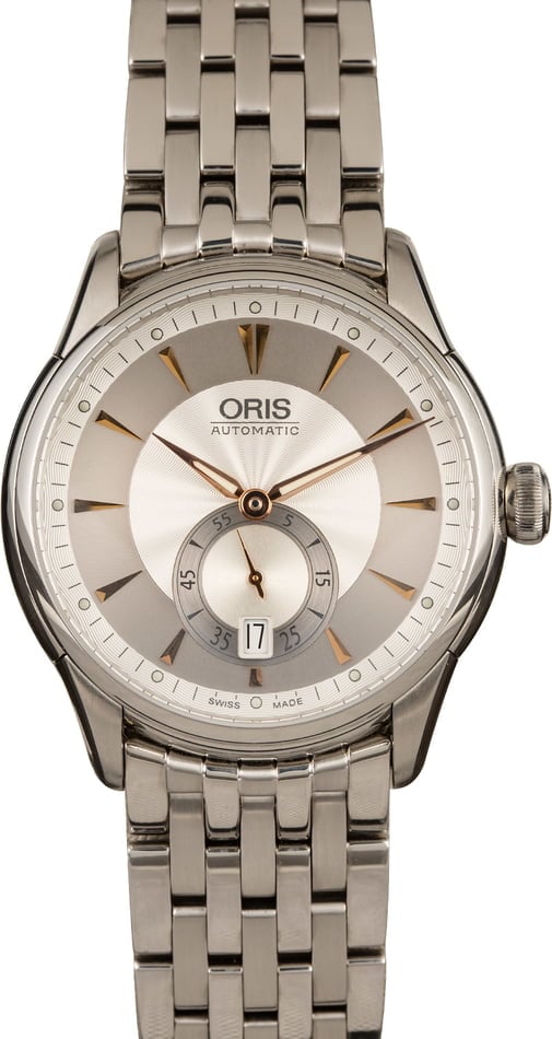 Buy Used Oris Artelier Small Second 01 623 7582 4051 07 8 21 73