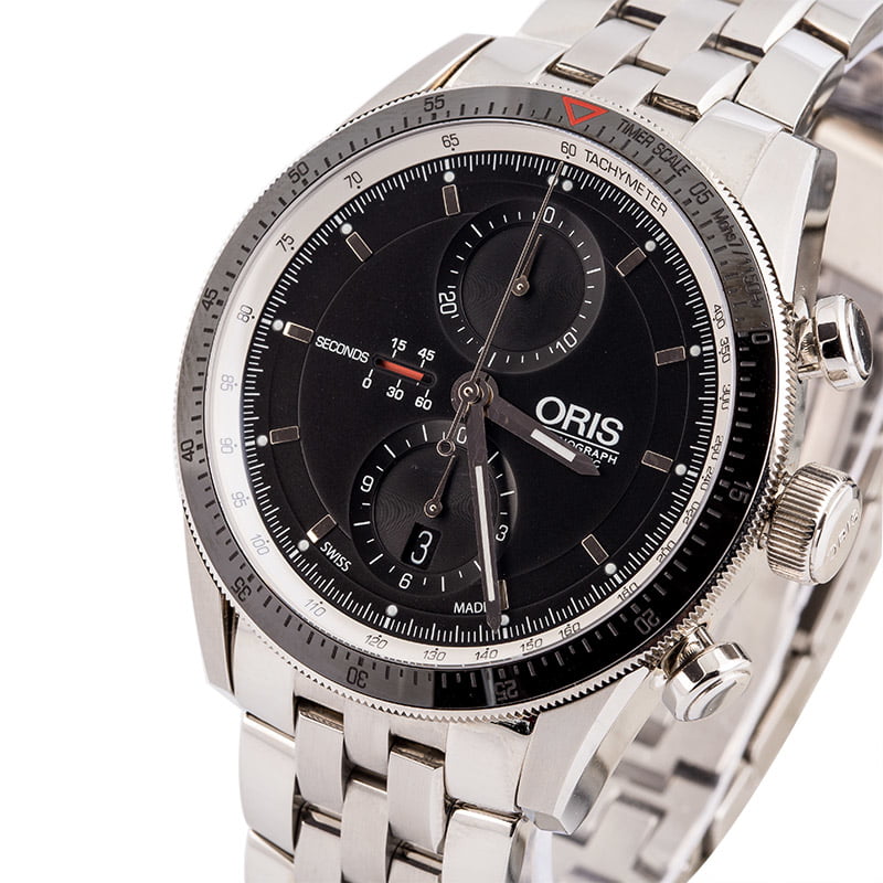 Oris Artix GT Chronograph Black Dial