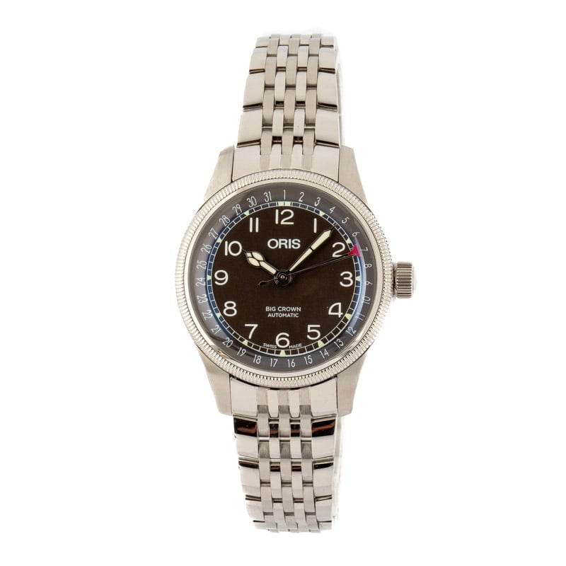 Oris Big Crown Pointer Date Steel