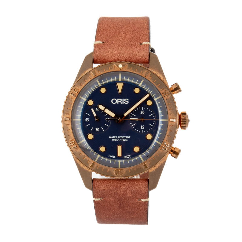 Oris Divers Carl Brashear Chronograph Limited Edition Bronze