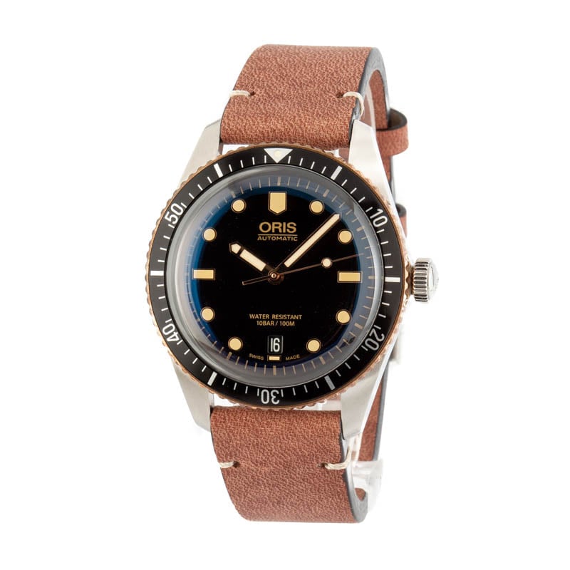 Oris Divers Sixty-Five Steel & Bronze