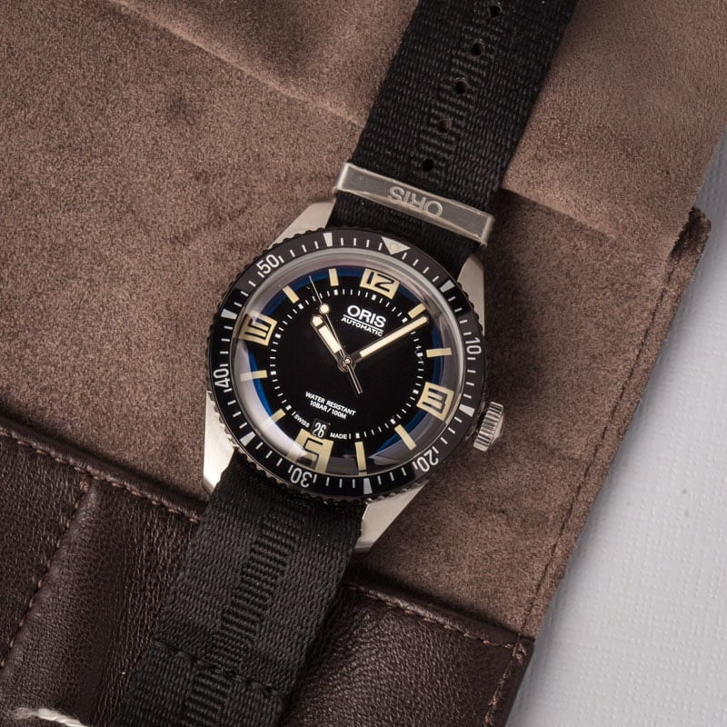 Mens Oris Divers Sixty-Five Blue Dial