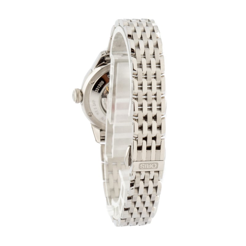 Oris Artelier Pointer Date Diamonds Stainless Steel