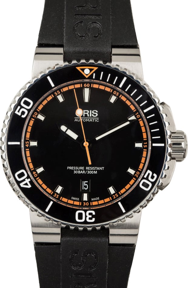 Buy Oris Aquis 01 733 7653 4128 07 4 26 34EB Bob s Watches Sku