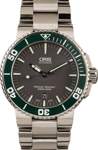 Oris Aquis Date Green Ceramic Bezel