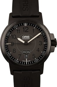 Oris BC3 Advanced Day Date Black Rubber Strap