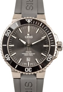 Oris Aquis Titanium Grey Dial