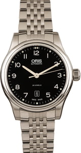 Oris Classic Date Black Dial