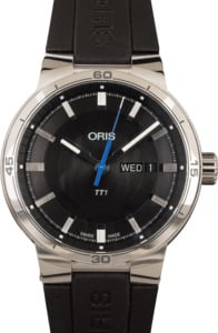 Mens Oris TT1 Day Date Stainless Steel