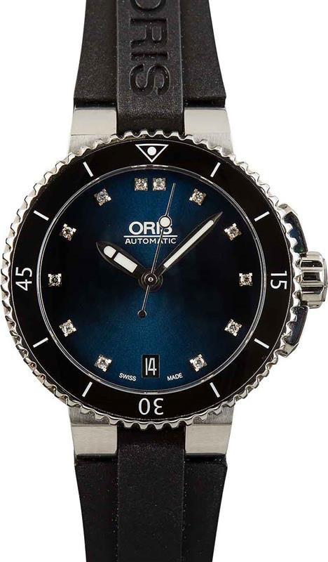 Buy Oris Aquis 01 733 7652 4195 07 4 18 34 Bob s Watches Sku