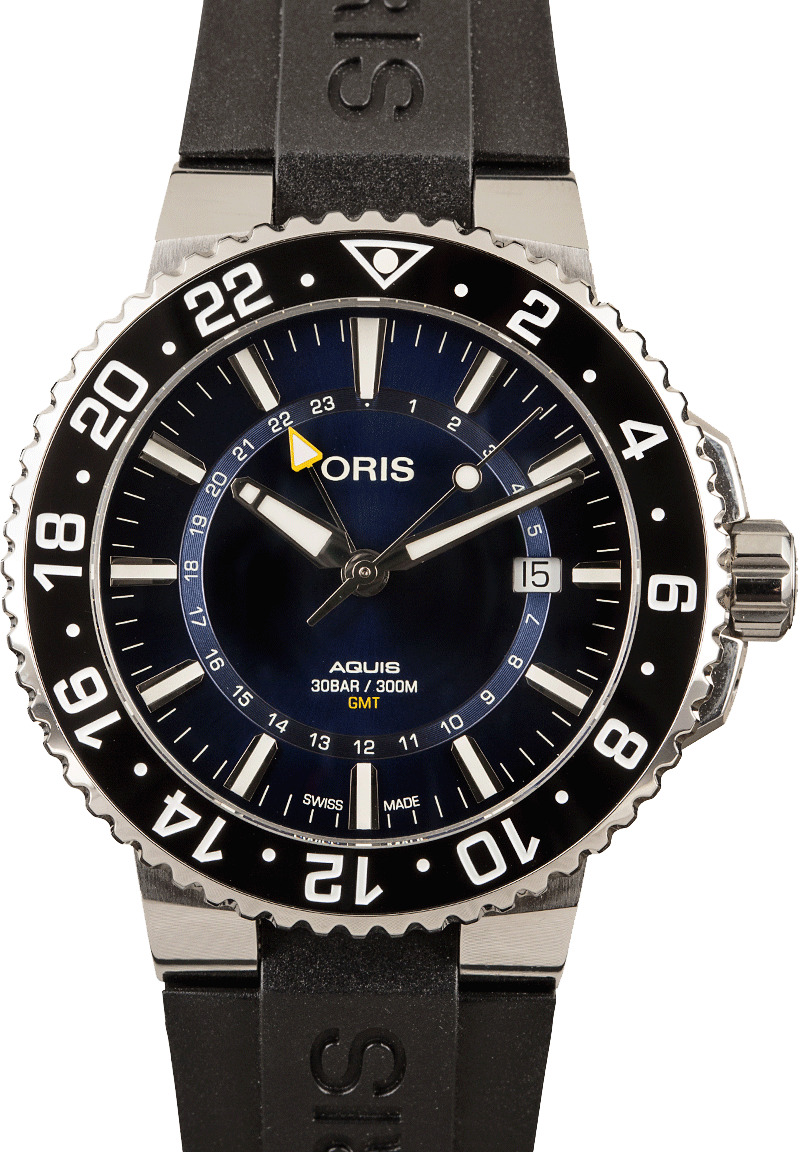 Buy Oris Aquis 01 798 7754 4135 07 4 24 64EB Bob s Watches Sku 7754 4135