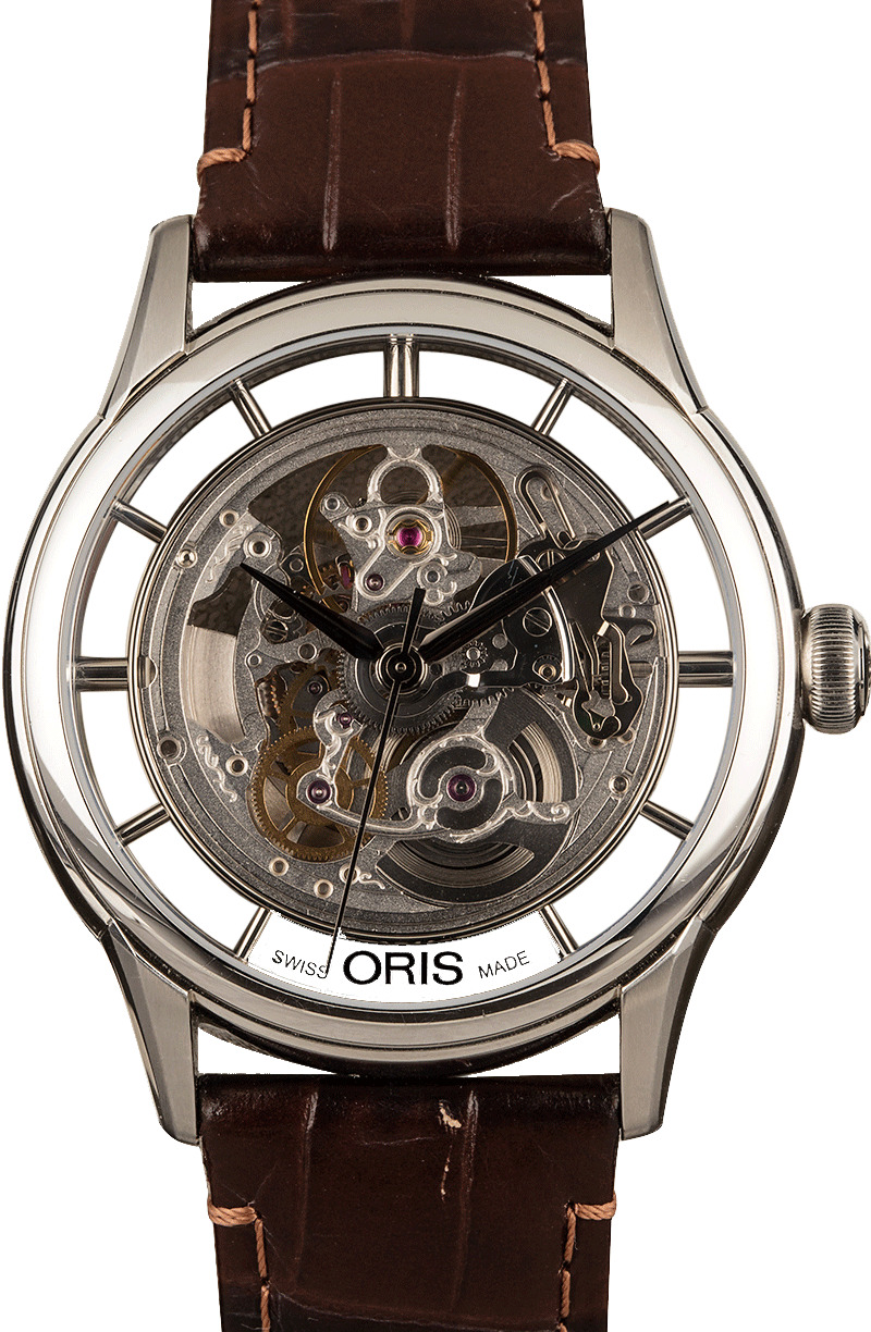 Oris Artelier Translucent Skeleton