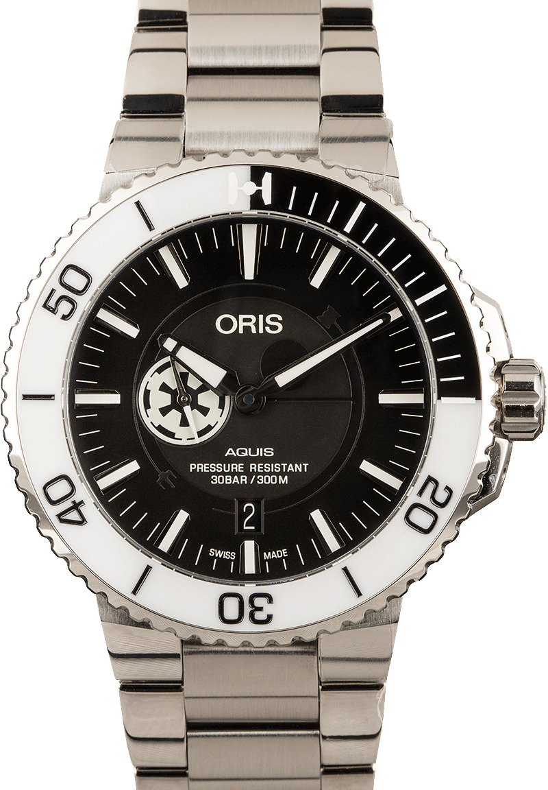 Buy Like New Oris Aquis 01 743 7734 4184 Set MB Bob s Watches