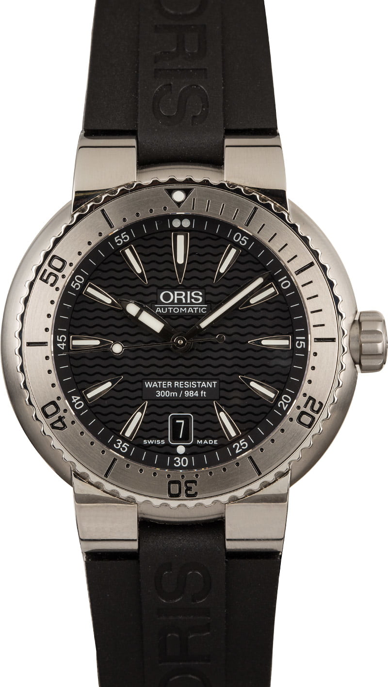 Buy Used Oris Oris 01 733 7533 4154 07 4 24 34EB Bob s Watches Sku 126203