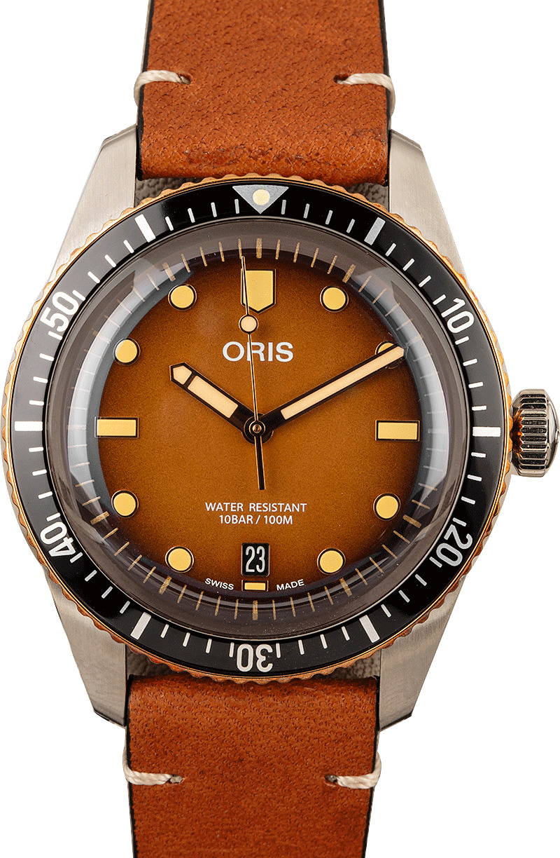 Buy Oris Divers 01 733 7707 4356 07 5 20 45 Bob s Watches Sku