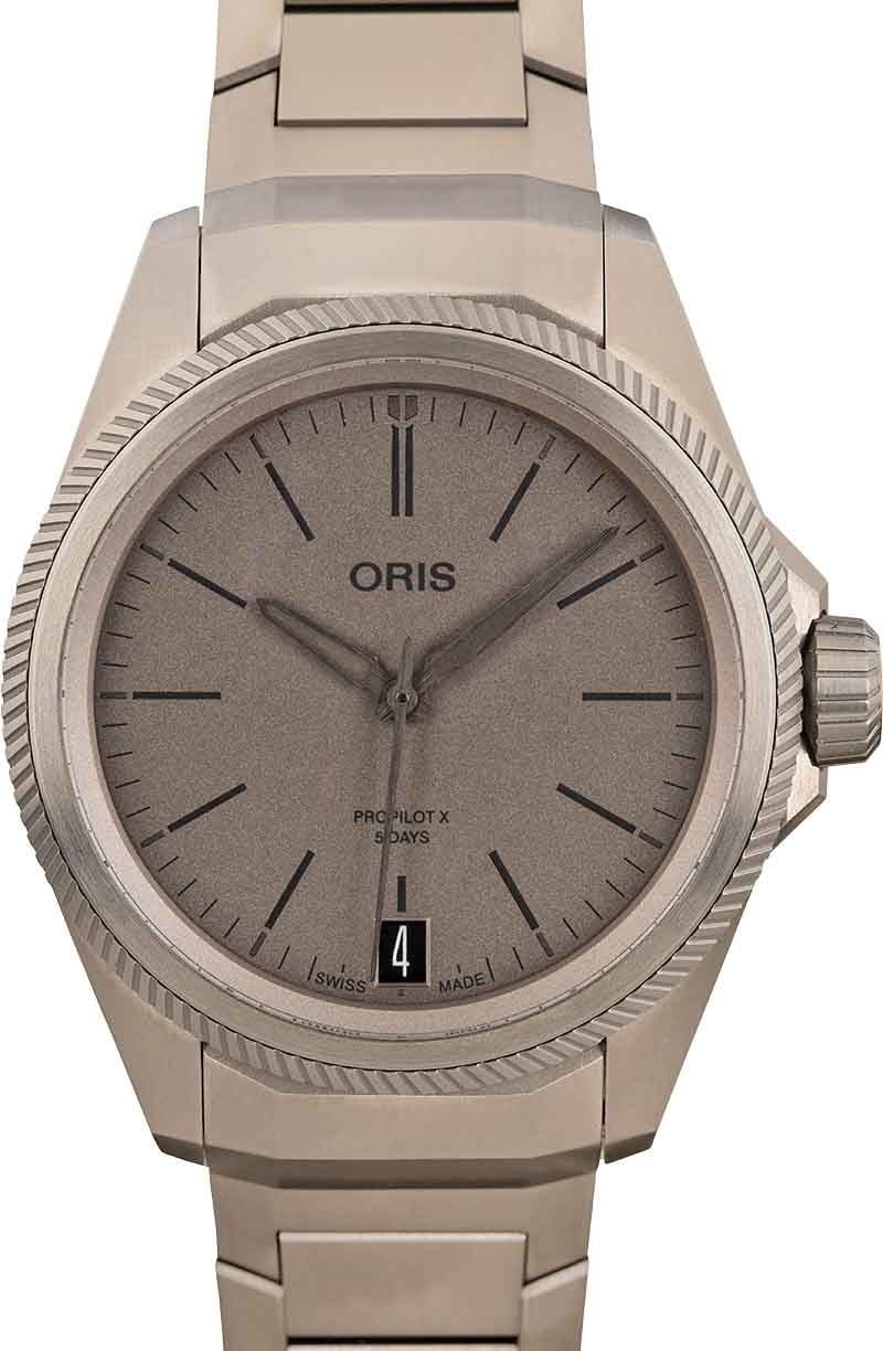 Buy Oris ProPilot X 01 400 7778 7153 07 7 20 01TLC Bob s