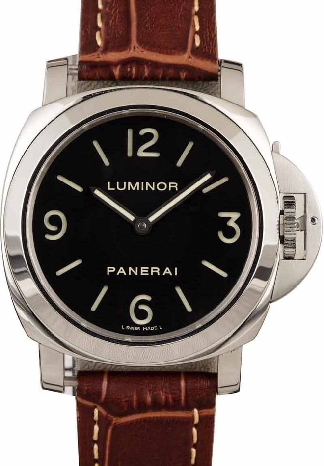 Buy Used Panerai Luminor PAM 112 Bob s Watches Sku 126541