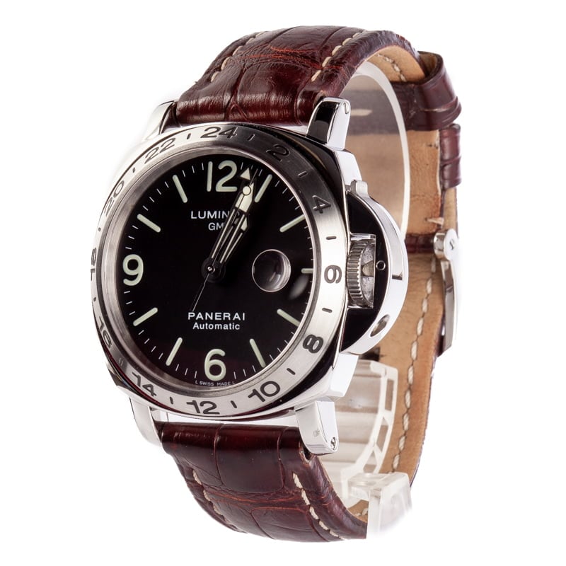 Pre-Owned Panerai Luminor GMT Stainless Steel