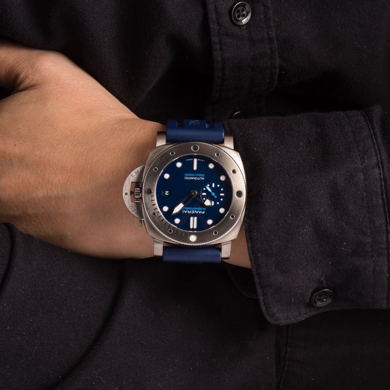 Panerai Submersible BMG-TECH Blue Dial