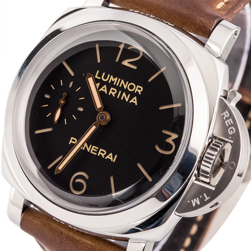 PreOwned Panerai Luminor Marina 3 Day PAM 422