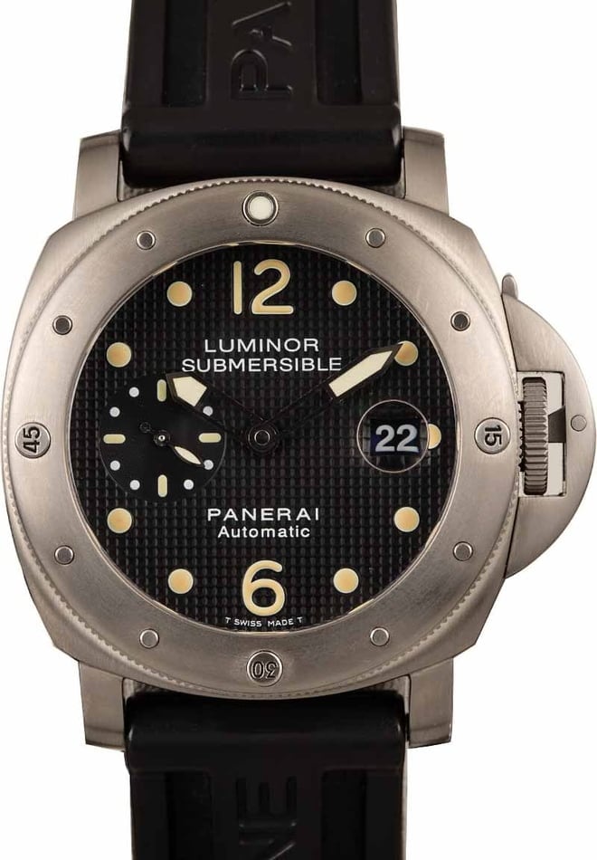 Buy Used Panerai Luminor PAM025 Bob s Watches Sku 129880