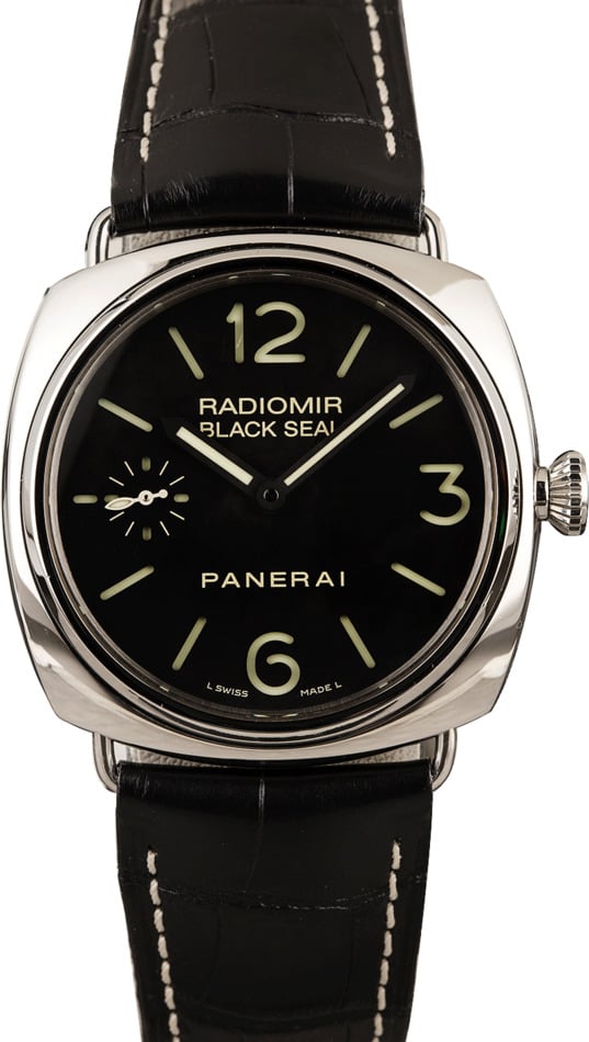 Buy Panerai Radiomir Black Seal PAM183 Bob s Watches Sku 131295