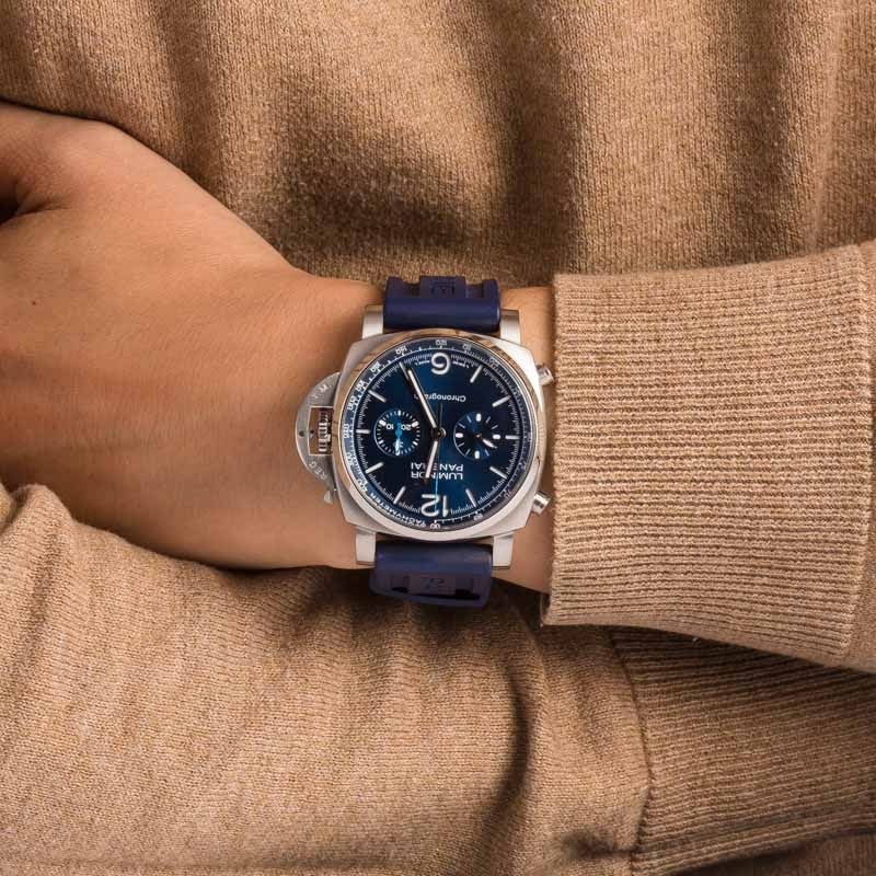 Panerai Luminor Chrono Blue Dial