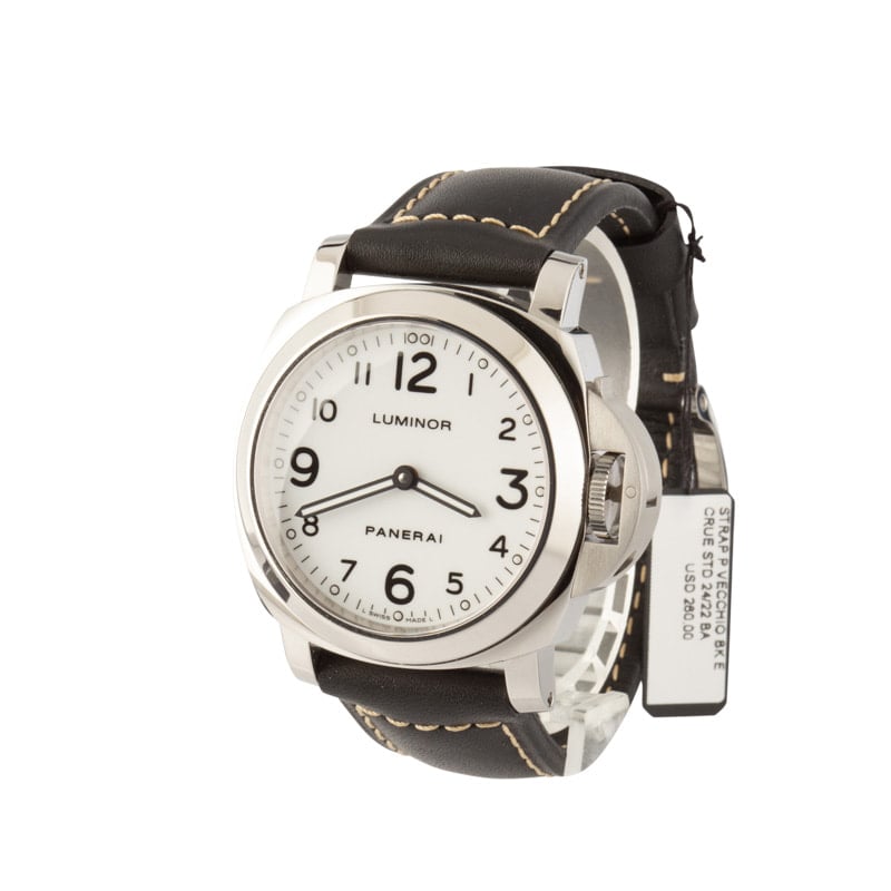 Panerai Luminor Base White Arabic Dial