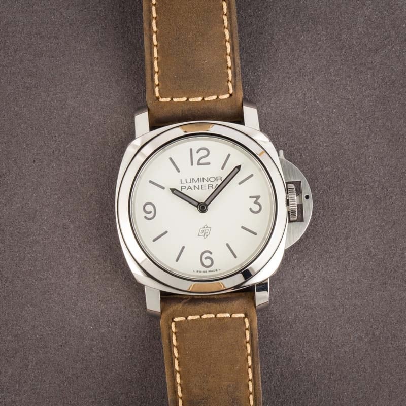 Panerai Luminor Base Logo Stainless Steel