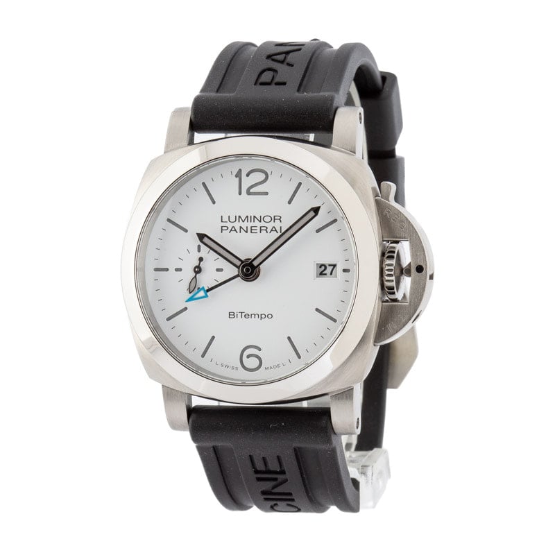 Panerai Luminor Quaranta BiTempo PAM01367 Stainless Steel