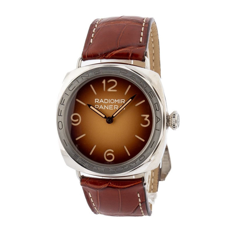 Panerai Radiomir 3 Days Acciaio Brown Dial