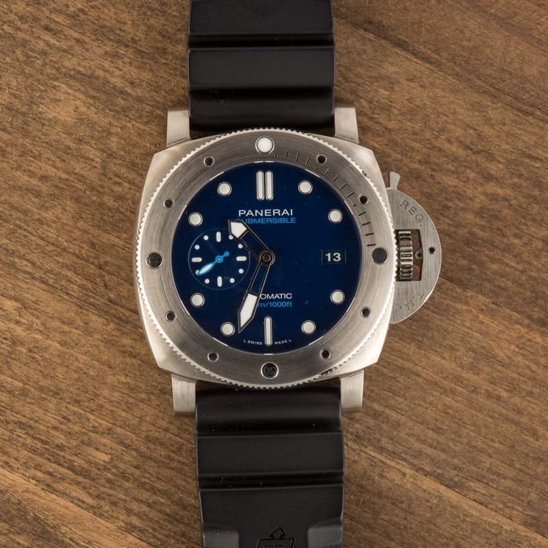 Panerai Luminor Submersible BMG-TECH Blue Dial