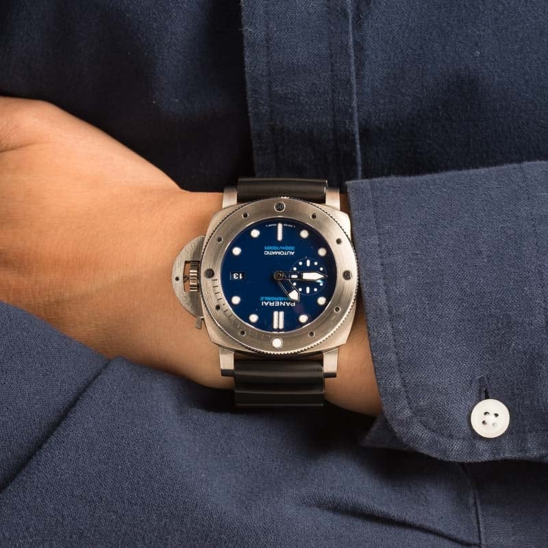 Panerai Luminor Submersible BMG-TECH Blue Dial