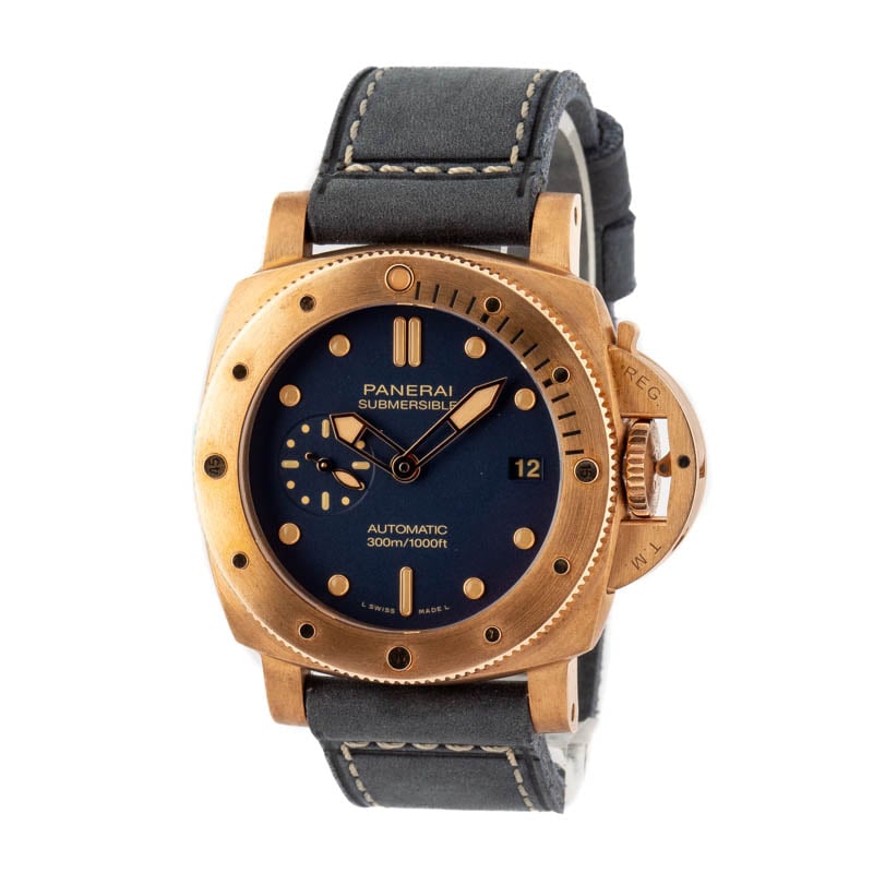 Buy Used Panerai Submersible PAM01074 Bob s Watches Sku 160953