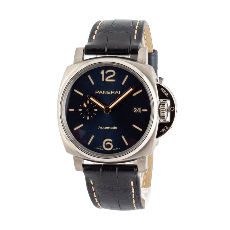 Panerai Luminor Due Blue Dial