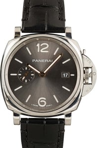 Panerai Luminor Due Anthracite Arabic Dial