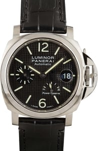 Panerai Luminor Power Reserve Clous de Paris Stainless Steel