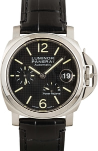 Panerai Luminor Power Reserve Clous de Paris Black Dial