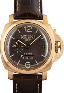 Panerai Luminor 18k Rose Gold